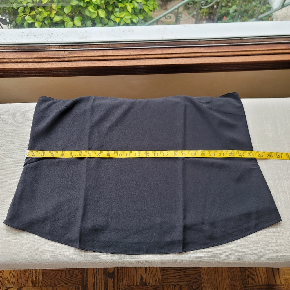 New! J Crew size 20 Scalloped Cami Tank Top Black NWT - Picture 7 of 12